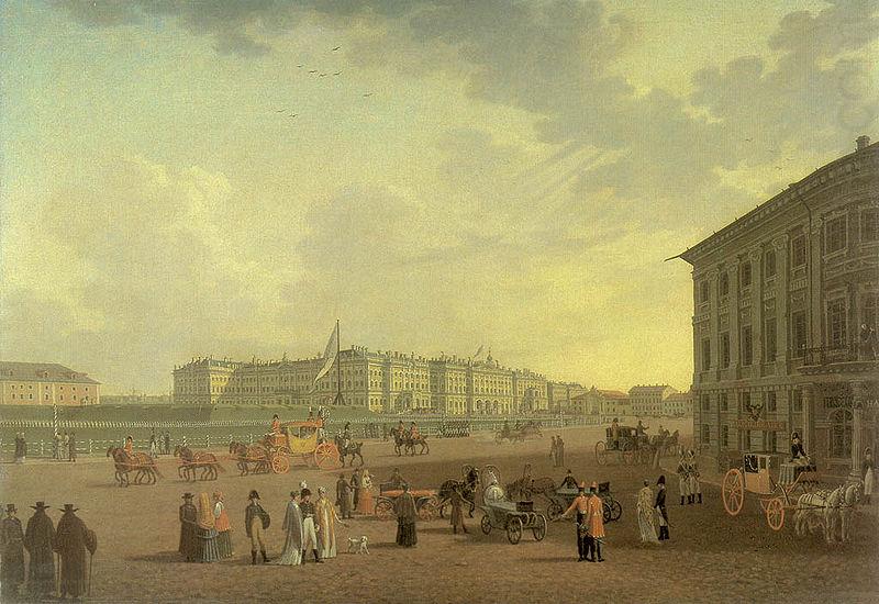 Benjamin Patersen Palace Square china oil painting image
